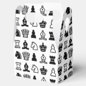 Chess Piece Pattern Bedankdoosjes (Geopend)