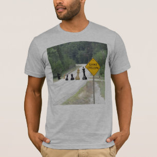 Chess Pieces Game Crossing Pun T-shirt