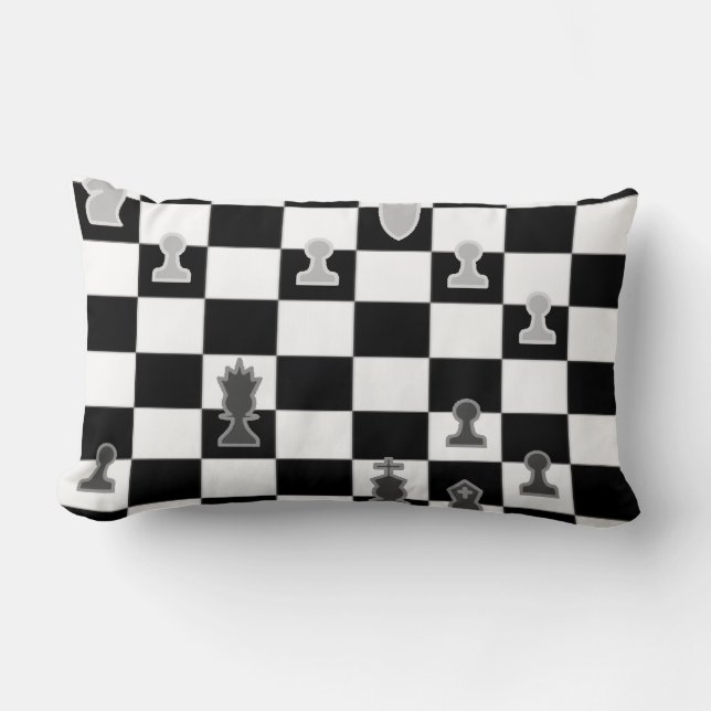 Chess Pillow Kussen (Voorkant)