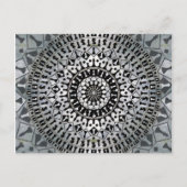 Chess Pineersels Mandala Briefkaart (Voorkant)