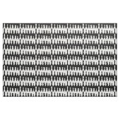 Chess Pineersels Silhouette Fabric Stof (Fat Quarter)