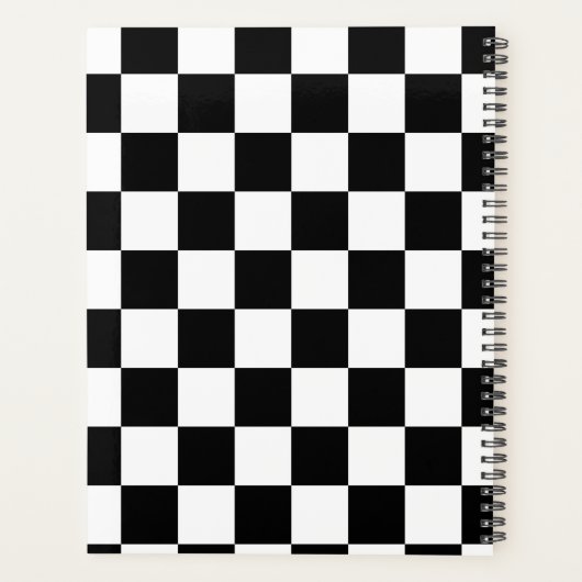 Chess Planner voor uw schaakavonturen. (Achterkant)