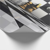 Chess Play King Cadeaupapier (Hoek)