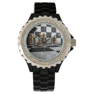 Chess Play King Horloge