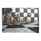 Chess Play King Kussensloop (Voorkant)