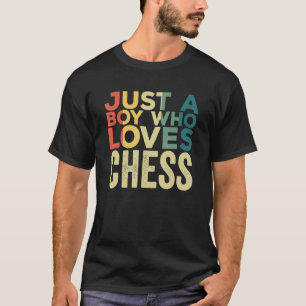 Chess Player Apparel Chess Piecks voor mannen T-shirt