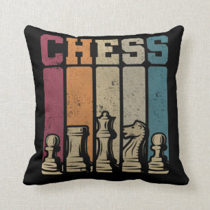 Chess Player Checkmate Chess Piecks Kussen