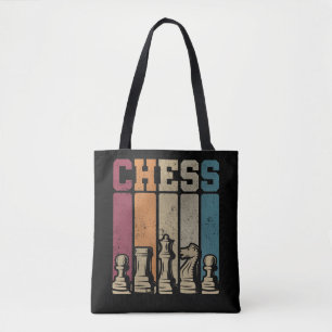 Chess Player Checkmate  Chess Piecks Tote Bag