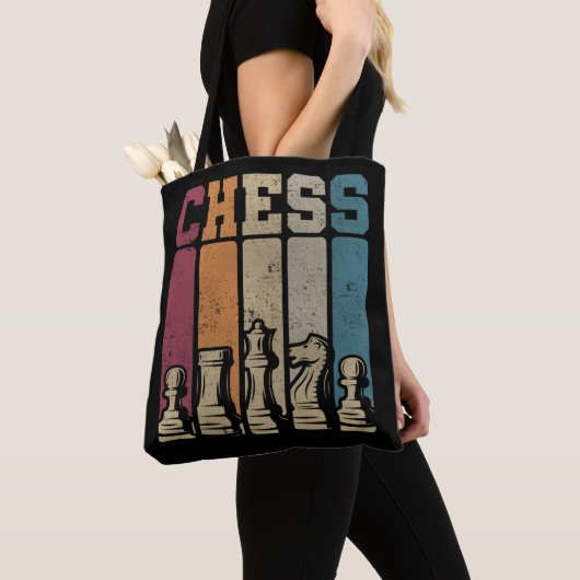 Chess Player Checkmate  Chess Piecks Tote Bag (Dichtbij)