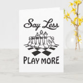 Chess Player Chess Board Kaart (Gele Bloem)