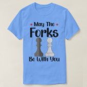 CHESS PLAYER CHESSBOARD CHESS GAME BOARD GAME T-SHIRT (Design voorkant)