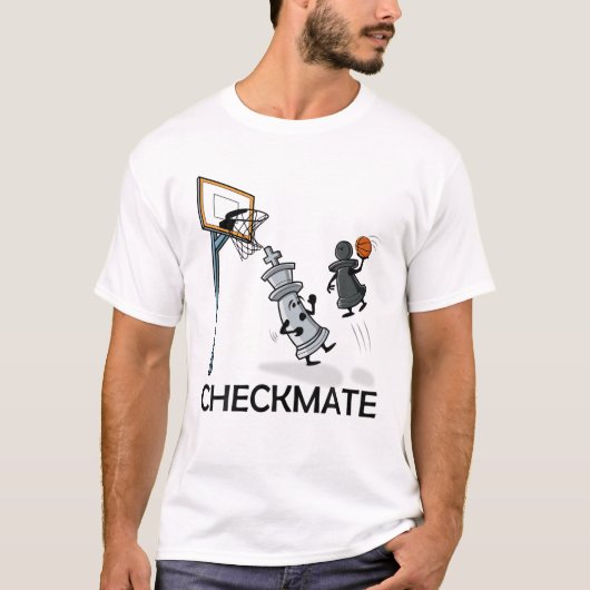 Chess Player Chessboxing and Basketball Lover Chec T-shirt (Voorkant)