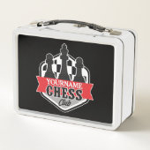 Chess Player Club Checkmate met de persoonlijke na (Achterkant)