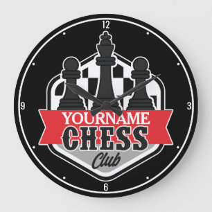Chess Player Club Checkmate met de persoonlijke na Grote Klok