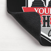 Chess Player Club Checkmate met de persoonlijke na Muismat (Hoek)