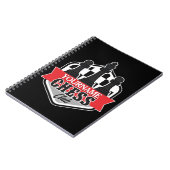 Chess Player Club Checkmate met de persoonlijke na Notitieboek (Linkerzijde)