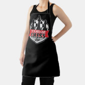 Chess Player Club Checkmate met de persoonlijke na Schort (Insitu)