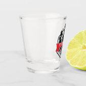 Chess Player Club Checkmate met de persoonlijke na Shot Glas (Links)