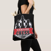 Chess Player Club Checkmate met de persoonlijke na Tote Bag (Dichtbij)