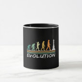 Chess player Evolution Retro Funny Gift for Man Mok (Midden)