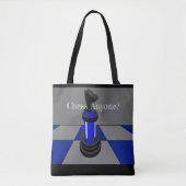 Chess Player Game STEM Fun Geek Gift Tote Bag (Voorkant)