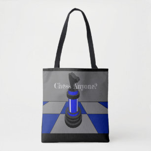Chess Player Game STEM Fun Geek Gift Tote Bag