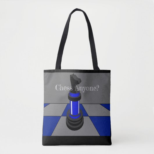 Chess Player Game STEM Fun Geek Gift Tote Bag (Voorkant)