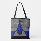 Chess Player Game STEM Fun Geek Gift Tote Bag (Achterkant)