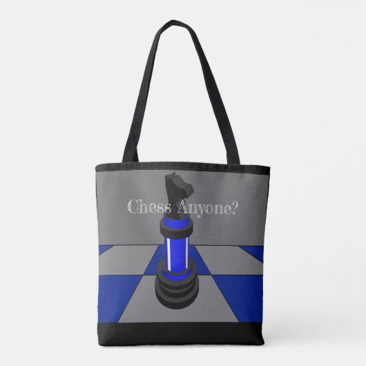 Chess Player Game STEM Fun Geek Gift Tote Bag (Achterkant)