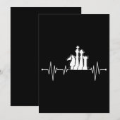 Chess Player Gift Idee (schaafdelen) Feestdagenkaart (Voorkant / Achterkant)