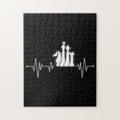 Chess Player Gift Idee (schaafdelen) Legpuzzel (Verticaal)