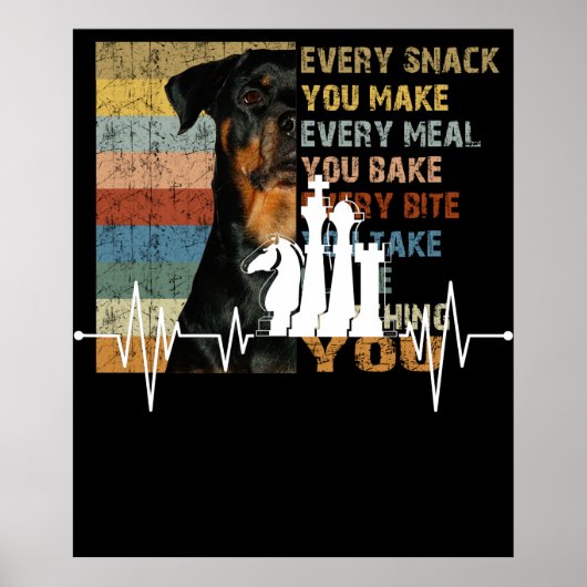 Chess Player Gift Idee (schaafdelen) Poster (Voorkant)