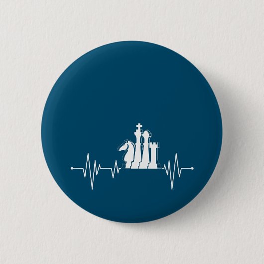 Chess Player Gift Idee (schaafdelen) Ronde Button 5,7 Cm (Voorkant)