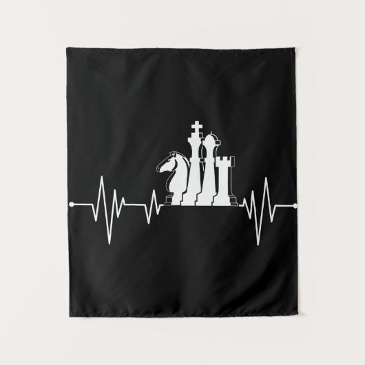 Chess Player Gift Idee (schaafdelen) Wandkleed (Voorkant)