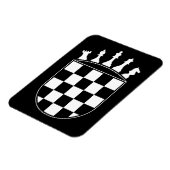 Chess Player Gifts for Croats Magneet (Linkerzijde)
