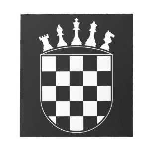 Chess Player Gifts for Croats Notitieblok