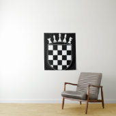 Chess Player Gifts for Croats Wandkleed (In situ)