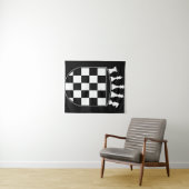 Chess Player Gifts for Croats Wandkleed (In Situ (horizontaal))