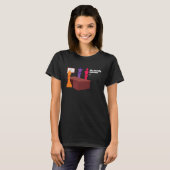 Chess Player He Barely Moves T-shirt (Voorkant volledig)