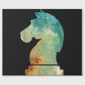 Chess Player Horse Knight Chess Lover Gift Cadeaupapier (Vlak)