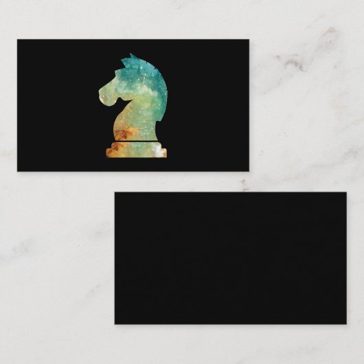 Chess Player Horse Knight Chess Lover Gift Informatiekaartje (Voorkant / Achterkant)