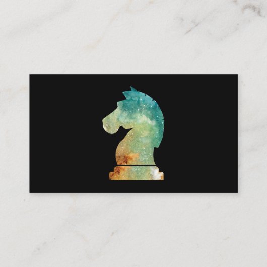 Chess Player Horse Knight Chess Lover Gift Informatiekaartje (Voorkant)