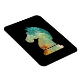 Chess Player Horse Knight Chess Lover Gift Magneet (Rechterzijde)