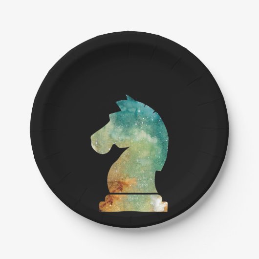 Chess Player Horse Knight Chess Lover Gift Papieren Bordje (Voorkant)