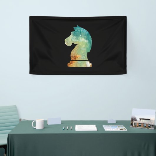 Chess Player Horse Knight Chess Lover Gift Spandoek (Beurs)