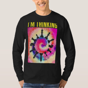 Chess Player, ik denk aan schaakbordspel T-shirt