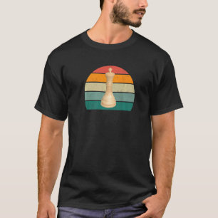 Chess player koning koningin pawn rook bisschop kn t-shirt
