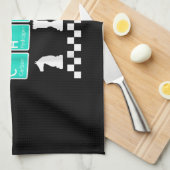 Chess Player Lover Periodic Table Funny Gift Manne Theedoek (Quarter Fold)