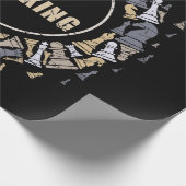 Chess Player Nerd Chess Lover Gift Chess Cadeaupapier (Hoek)