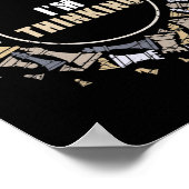Chess Player Nerd Chess Lover Gift Chess Poster (Hoek)